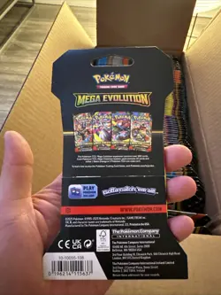 Pokemon TCG Mega Evolution Sleeved Booster Pack Sealed Lot Of 144 Case - Image 3