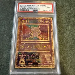 2000 POKEMON GAME MOVIE POKEMON 2000 MOVIE ANCIENT MEW PSA 8 - Image 1