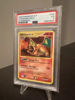 Pokemon 2008 Charizard #103 Holo Stormfront PSA 3 - Image 1