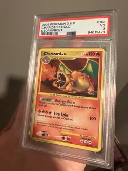 Pokemon 2008 Charizard #103 Holo Stormfront PSA 3 - Image 3
