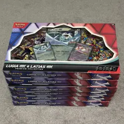 Pokemon Lugia ex Latias ex Premium Collection Mega Evolution Lot Of 6 - Image 1