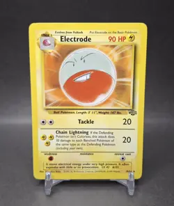 Pokemon TCG Electrode 18/64 Jungle Regular LP - Image 1