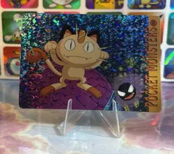 Pokemon Pikachu Vintage Pocket Monsters Vending HOLO Prism Sticker 1998 Nintendo - Image 3