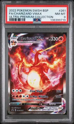 Charizard Vmax SWSH261 Holo Promo UPC Pokemon PSA 8 *719 - Image 1