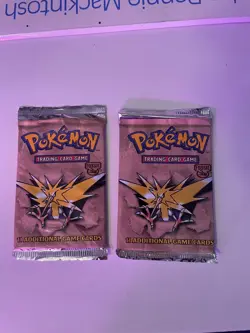 1999 Pokemon Fossil Booster Packs (2) Unopened 742818060714 - Image 1