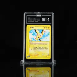 TAG 6-Pokemon PICHU - Expedition - 58/165 E3 Convention Promo JAPANESE Back - Image 1