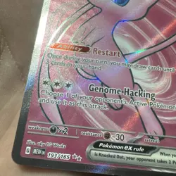 Mew ex 193/165 ($1start) Sv: Scarlet & Violet 151 Holo Rare Pink Pokemon TCG - Image 5