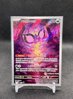 SEALED - Pokemon TCG Pecharunt SVP129 Pokemon Center Stamped Shrouded Fable - Image 1