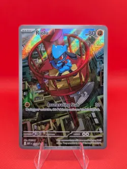 RIOLU 010 HOLOFOIL P MEGA EVOLUTION PROMO POKEMON HOLO NM/M RIOLU - Image 1