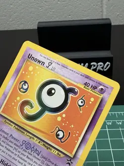 Pokemon TCG WoTC Unown J 38 Black Star Promo LP - Image 3