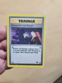 Pokemon TCG Giovanni's Last Resort 105/132 Gym Challenge MOD PLAYED - Image 1