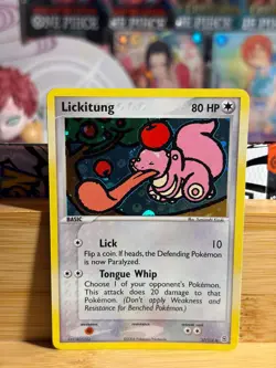 LICKITUNG 37/112 FireRed & LeafGreen Uncommon Reverse Holo Pokemon TCG LP - Image 1