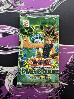Yugioh MRL Magic Ruler ORIGINAL EMPTY Booster Pack Vintage - Image 1