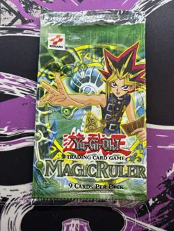Yugioh MRL Magic Ruler ORIGINAL EMPTY Booster Pack Vintage - Image 5