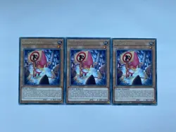 3 x MZMU-EN089 Gnomaterial Rare 1st Ed Playset YuGiOh - Image 1