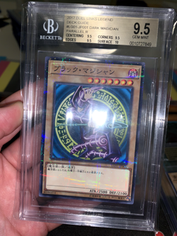 Yugioh Dark Magician LG01-JP001 Parallel Rare Japanese BGS 9.5 - Image 4
