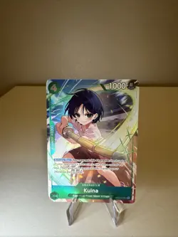 Kuina One Piece TCG OP12-026 Best Selection Vol. 5 English Alt Promo - Image 1