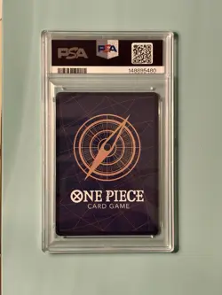 2025 ONE PIECE OP11-A FIST OF DIVINE SPEED SPECIAL ALTERNATE ART STUSSY PSA 9 - Image 2
