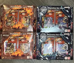 One Piece Illustration Box Vol 5 & 6 - ENG Sealed NEW Lot Of 4 - Image 1