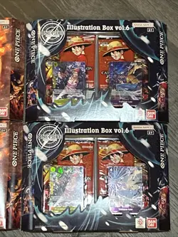 One Piece Illustration Box Vol 5 & 6 - ENG Sealed NEW Lot Of 4 - Image 3