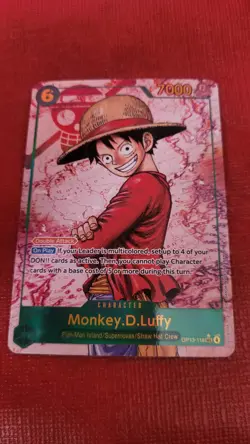 Bandai One Piece Monkey.D.Luffy OP13-118 SEC 7000 Power 6 Cost Double Attack Ca… - Image 1