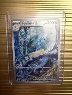 Pokemon TCG Dragonair Scarlet & Violet 151 Illustration Rare Holo Card 181/165 - Image 1