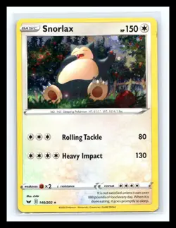 💥 4 - Pokemon Snorlax w/ Eevee BLACK STAR # 49 + Promo Holo Rare Card Lot - Image 4