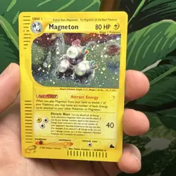 Pokemon Magneton Skyridge Holo Rare 80 HP Stage 1 H18/H32 2003 Card - Image 5