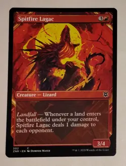 Spitfire Lagac Showcase 302 Common Magic The Gathering Card MTG TCG 2020 ZNE - Image 1