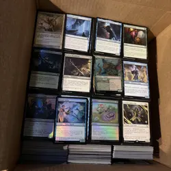 Magic The Gathering 3000-4000 Card Lot! Mostly Collector Pack Foils&Borderless - Image 1