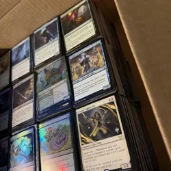 Magic The Gathering 3000-4000 Card Lot! Mostly Collector Pack Foils&Borderless - Image 2