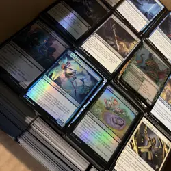 Magic The Gathering 3000-4000 Card Lot! Mostly Collector Pack Foils&Borderless - Image 4