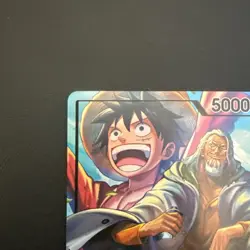 Silvers Rayleigh OP12-001 Alt Art L Legacy Of The Master One Piece Card Game ENG - Image 2