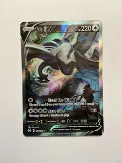 Lugia V (Alternate Art) 186/195 SWSH12 Silver Tempest Ultra Rare Pokemon Card NM - Image 1