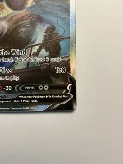 Lugia V (Alternate Art) 186/195 SWSH12 Silver Tempest Ultra Rare Pokemon Card NM - Image 3
