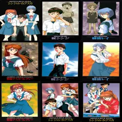 Evangelion EVA Carddass card 79 Cards lot Set Bandai Japan asuka rei near comp - Image 5