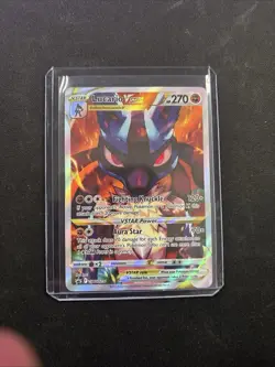 Pokemon TCG Lucario VSTAR SWSH291 Crown Zenith ETB Black Star Promo Card - Image 1