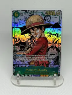 One Piece Card Game Monkey.D.Luffy OP13-118 Manga - Image 1