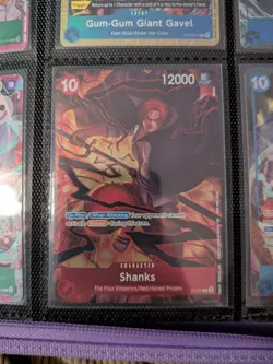 One Piece TCG Shanks P-097 Promo English Card Game - Image 1