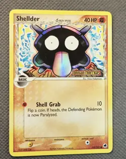 2006 Shellder (Delta Species) 63/101 Reverse Holo Dragon Frontiers Pokemon Card - Image 1