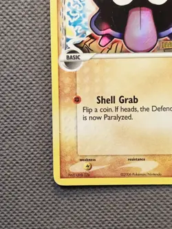 2006 Shellder (Delta Species) 63/101 Reverse Holo Dragon Frontiers Pokemon Card - Image 5