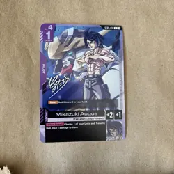 Gundam Card Game ST05-010 C Mikazuki Augus Alternate Art - Image 1