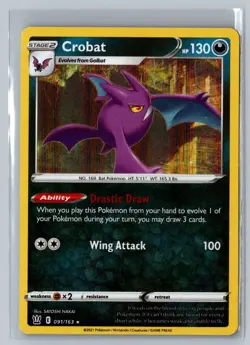 Prize Pack Series Cards #091/163 Crobat Holo - Image 1