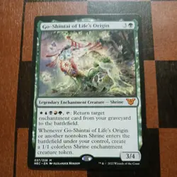 Mtg Go-shintai of Life's Origin NM Magic Card Shrine Commander Myrhic Rare - Image 2