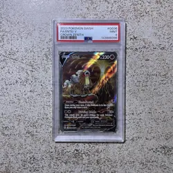 Entei V GG36 Crown Zenith Rare Pokemon Card PSA 9 MINT - Image 1