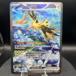 Zapdos ex 202/165 Sv: Scarlet & Violet 151 - Pokemon Card (Holo) - Image 1