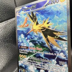 Zapdos ex 202/165 Sv: Scarlet & Violet 151 - Pokemon Card (Holo) - Image 3