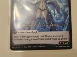 Grand Archive Anime Expo 2025 Promo Card Non Foil Freezing Hail Nova Aokami - Image 3
