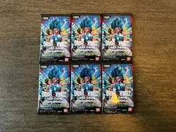 Dual Evolution FB09 Booster Packs x6 Dragon Ball Super Card Game Fusion World - Image 1