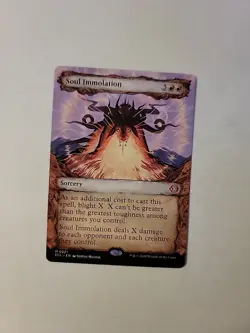 Magic The Gathering Lorwyn Eclipsed Soul Immolation Variant OC3441 - Image 1